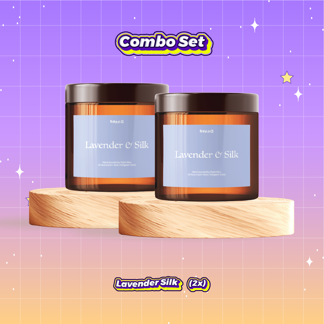 HUNNA Scented Candle Amber Jar