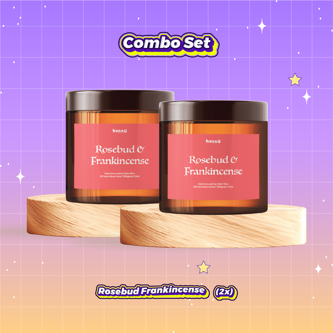 HUNNA Scented Candle Amber Jar
